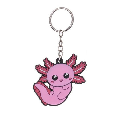 Axolotl - Schlüsselanhänger PVC