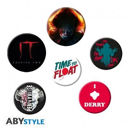 Stephen Kings Es - Button Set Pennywise