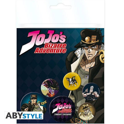 JoJo's Bizarre Adventure - Button Set Charaktere