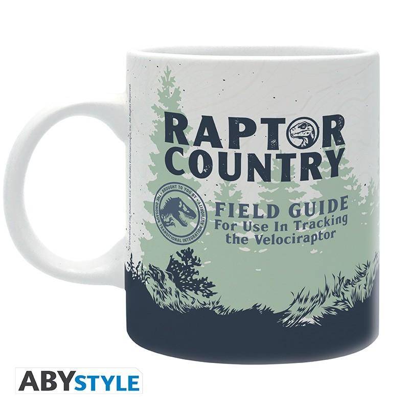 Jurassic World - Tasse Raptorengebiet - 320 ml