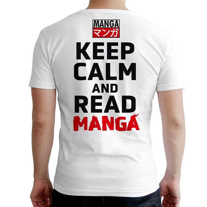 Asiatische Kunst - Shirt Keep Calm And Read Manga - Männer