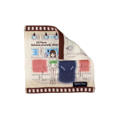 Studio Ghibli - Handtuch Chihiros Reise ins Zauberland - 25 x 25 cm