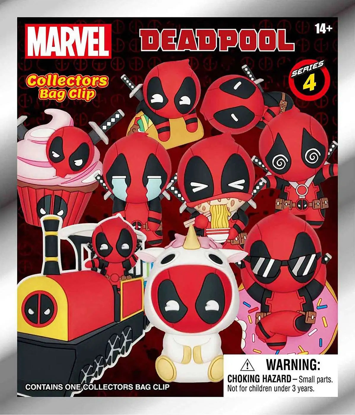 Marvel - Schlüsselanhänger Mystery Box Deadpool (Serie 4)