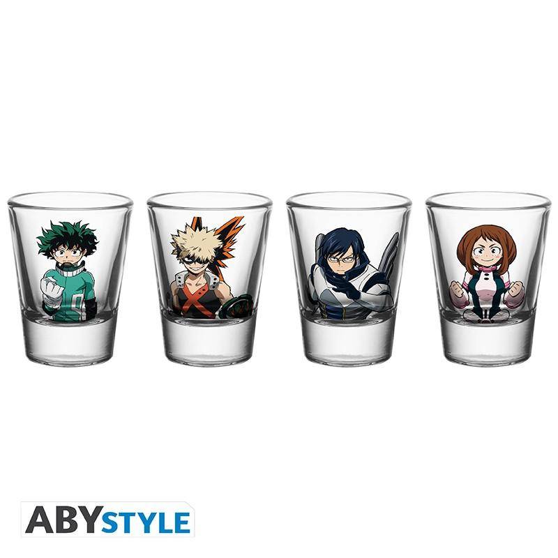 My Hero Academia - Schnapsgläser Set Helden - 50 ml