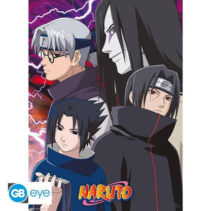Naruto - Poster Set Konoha Ninjas & Desertierte - 52 x 38 cm