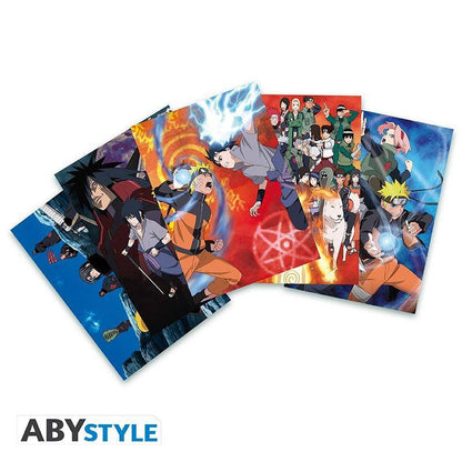 Naruto - Geschenkset Naruto - Tasse, Acryl Aufsteller & Postkarten
