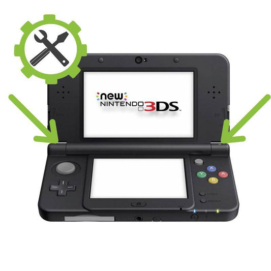 New Nintendo 3DS Reparatur - L & ZL + R & ZR-Taste tauschen