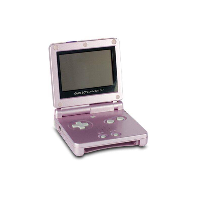 Game Boy Advance SP - Konsole - Pink - Helleres Display AGS-101 (Gebraucht)