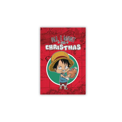 One Piece - Magnet Weihnachten - 5,5 x 8 cm