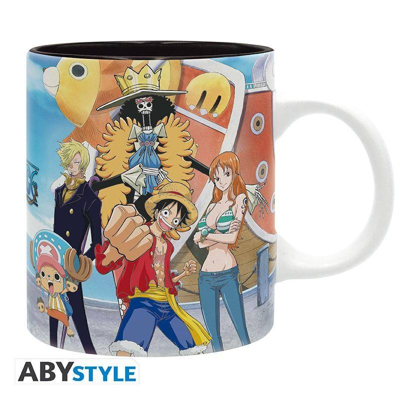 One Piece - Geschenkset Ruffy - Tasse, Acryl Aufsteller & Postkarten