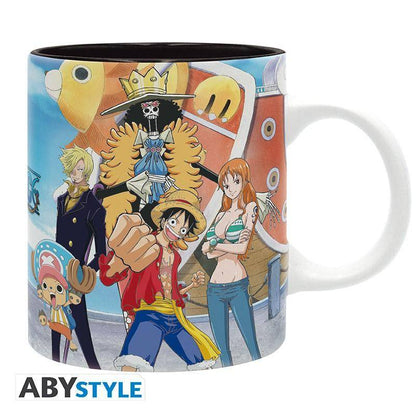 One Piece - Geschenkset Ruffy - Tasse, Acryl Aufsteller & Postkarten