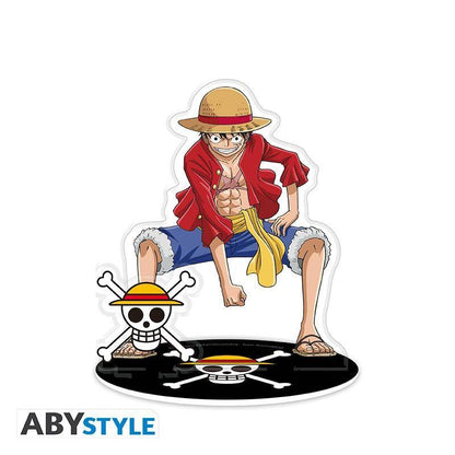 One Piece - Geschenkset Ruffy - Tasse, Acryl Aufsteller & Postkarten