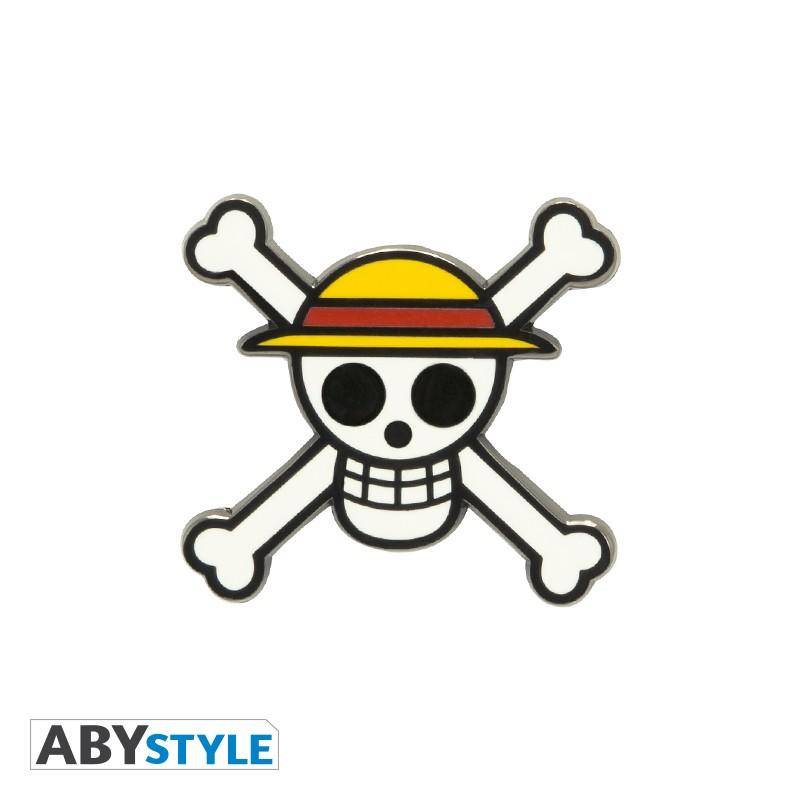 One Piece - Geschenk Set Strohhutbande - Glas, Notizbuch & Ahnstecker