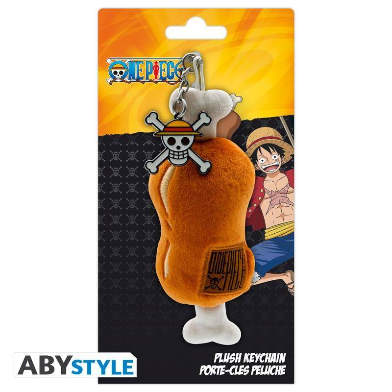 One Piece - Plüsch Schlüsselanhänger Fleisch