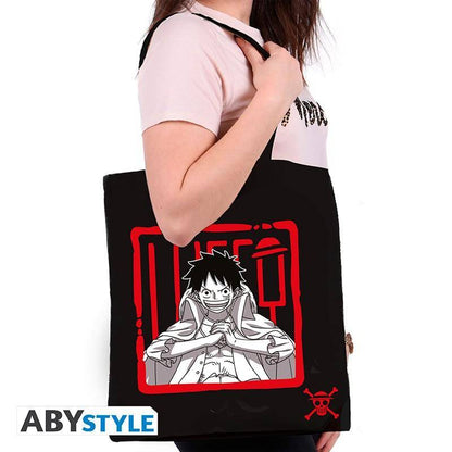 One Piece - Baumwolltasche Luffy - 38 x 42 cm