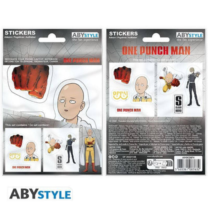 One Punch Man - Sticker Saitama & Genos
