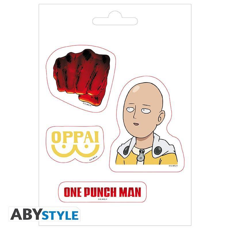 One Punch Man - Sticker Saitama & Genos