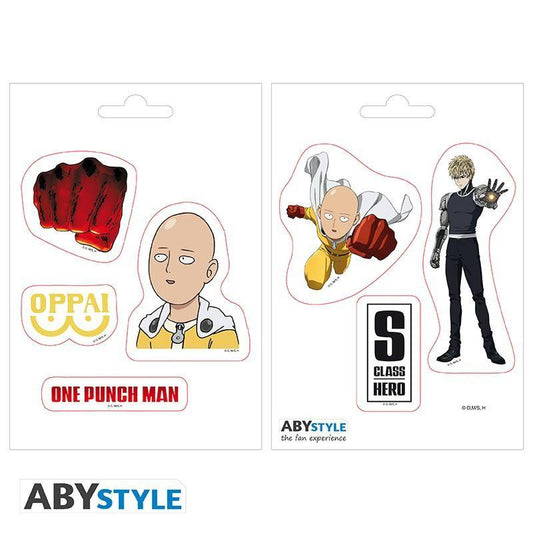 One Punch Man - Sticker Saitama & Genos