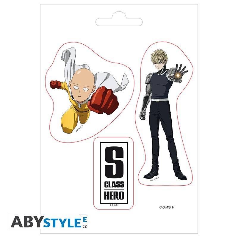 One Punch Man - Sticker Saitama & Genos