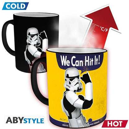 Star Wars - Tasse mit Thermoeffekt Stormtrooper - 320 ml