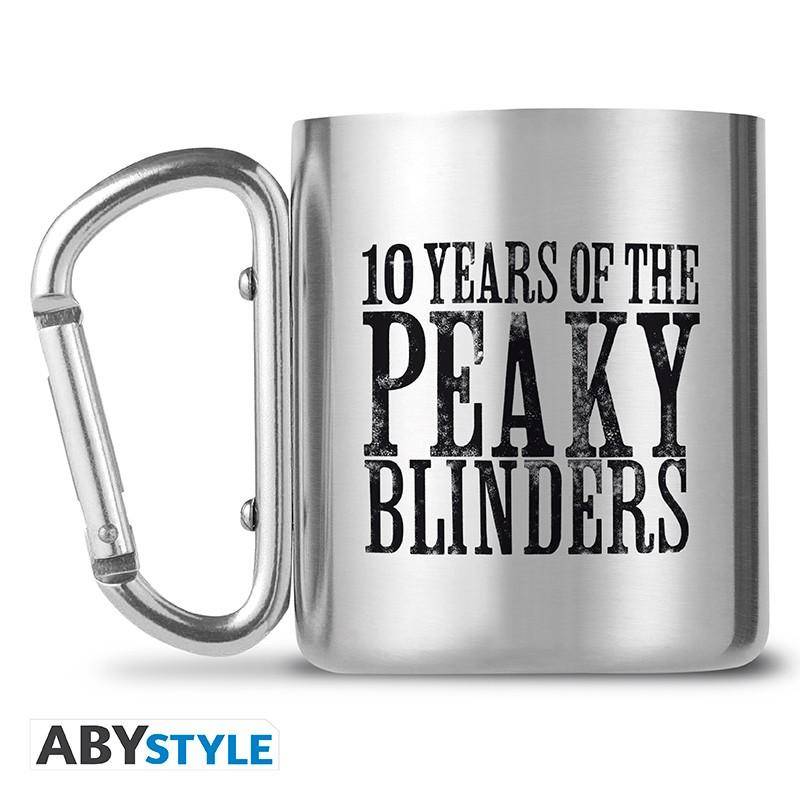 Peaky Blinders - Metalltasse mit Karabiner Jubiläum - 235 ml