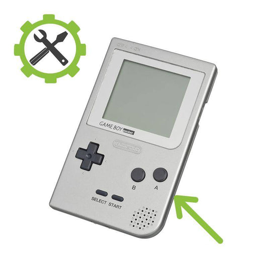 Game Boy Pocket Reparatur - Alle Batterie-Kontakte tauschen