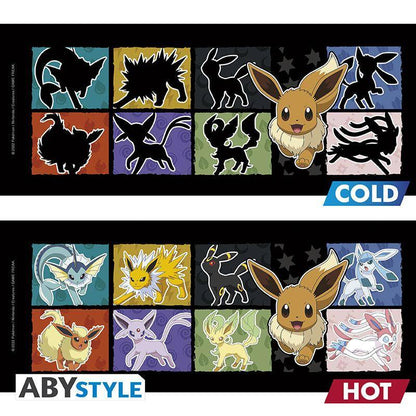 Pokémon - Tasse mit Thermoeffekt Evoli Entwicklungen - 460 ml