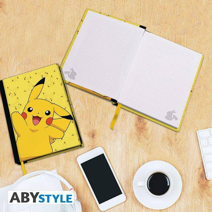 Pokémon - Geschenkset Pikachu - Notizbuch, Tasse & Postkarten