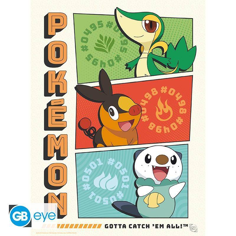 Pokémon - Poster Multipack Starter 21 x 29,7 cm