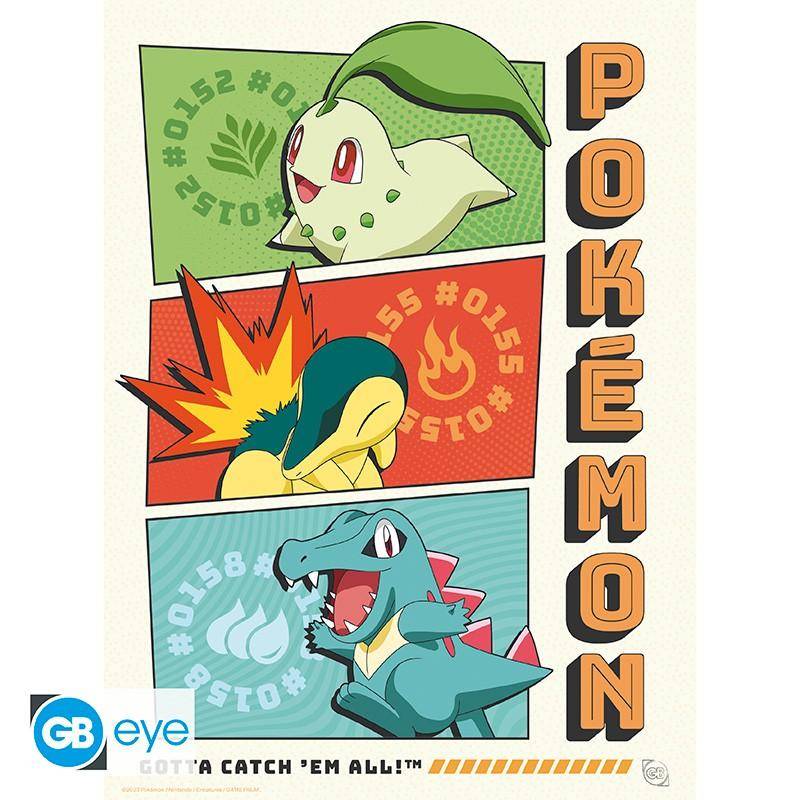 Pokémon - Poster Multipack Starter 21 x 29,7 cm