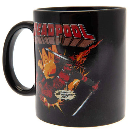Marvel - Geschenkset Deadpool - Tasse, Schlüsselanhänger & Untersetzer