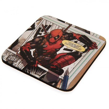 Marvel - Geschenkset Deadpool - Tasse, Schlüsselanhänger & Untersetzer