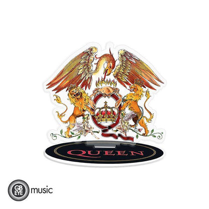Queen - Geschenkset Band - Tasse mit Thermoeffekt, Acryl Aufsteller & Buttons