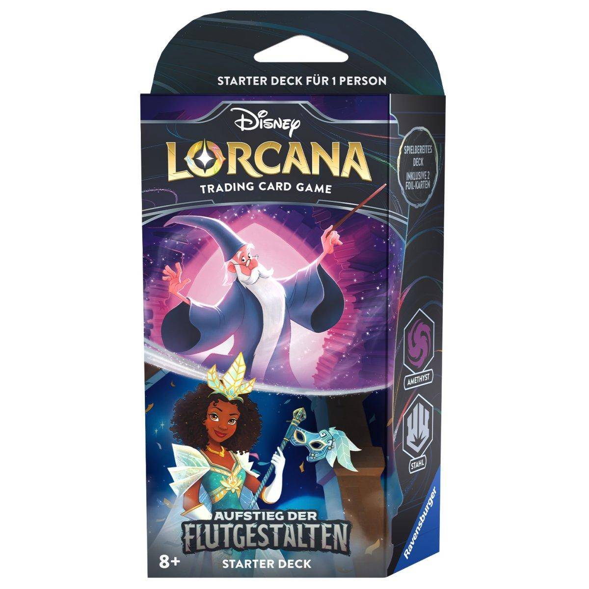 Disney Lorcana - Starter Deck Amethyst & Stahl: Aufstieg der Flutgestalten - DE