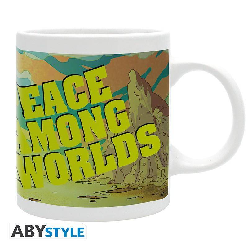 Rick an Morty - Tasse Frieden - 320 ml