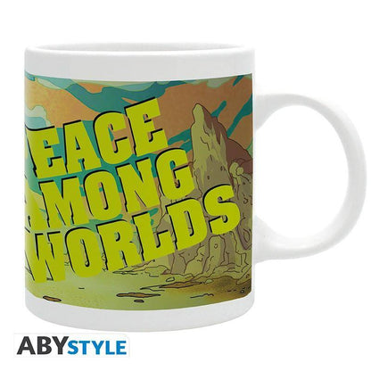 Rick an Morty - Tasse Frieden - 320 ml