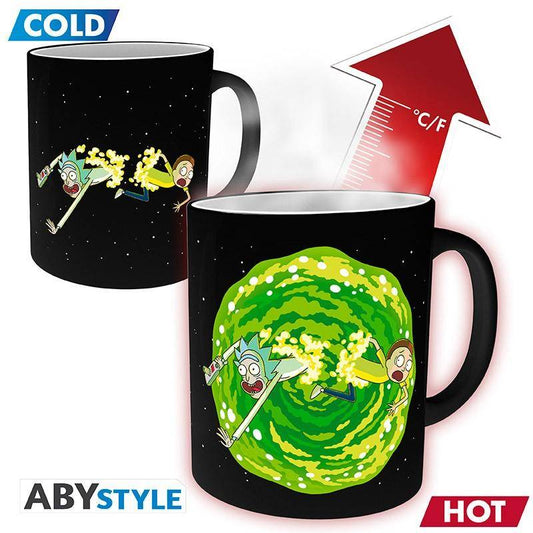 Rick and Morty - Tasse Wärmewechsel Portal - 320 ml