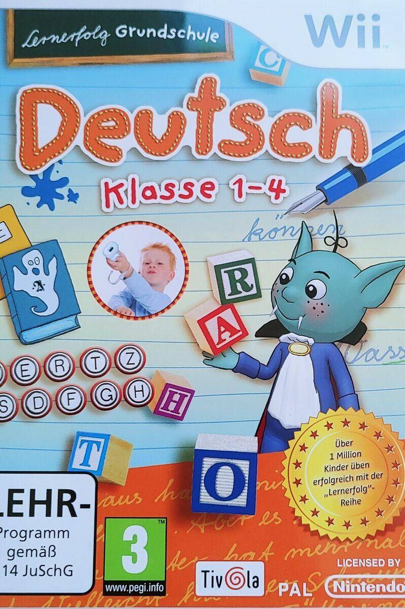 Wii - Lernerfolg Grundschule Deutsch Klasse 1 - 4(Gebraucht)