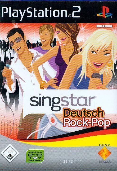 PS2 - SingStar Deutsch Rock Pop (Gebraucht)