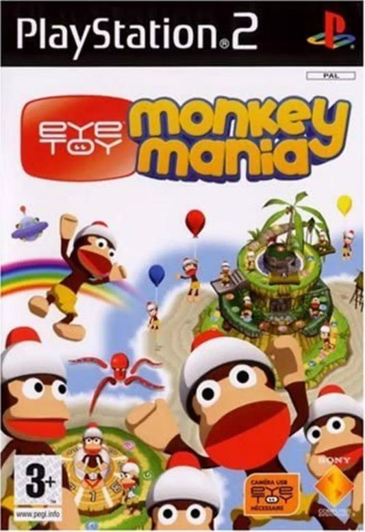 PS2 - Eye Toy Monkey Mania (Gebraucht)