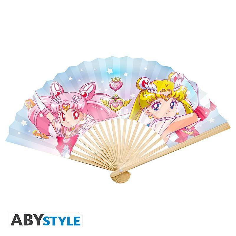 Sailor Moon - Fächer Sailor Moon & Katzen