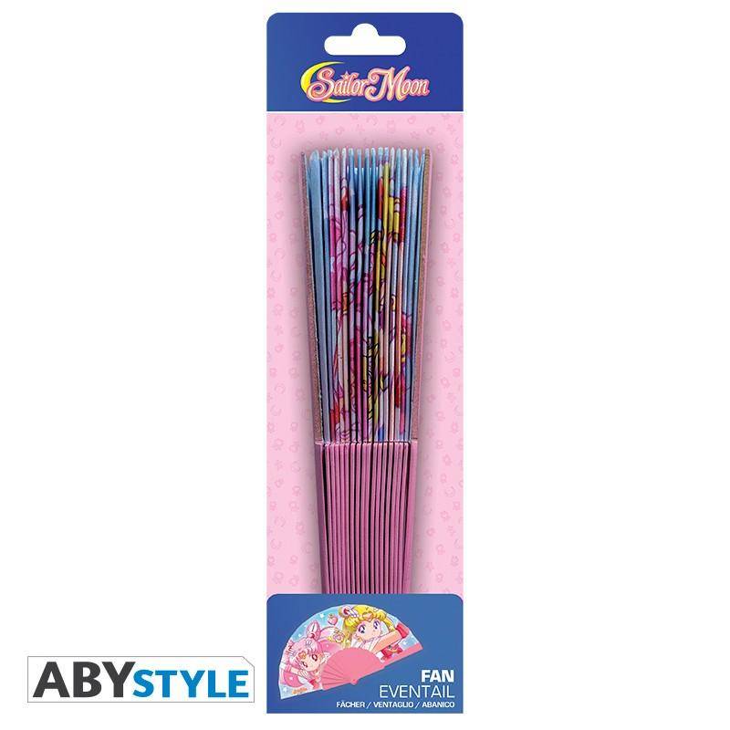 Sailor Moon - Fächer Sailor & Chibi Moon