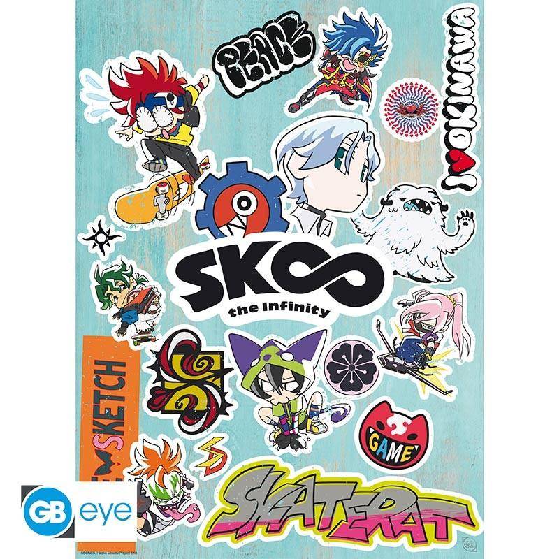 Sk8 the Infinity - Poster Doppelpack Graffiti - 52 x 38 cm