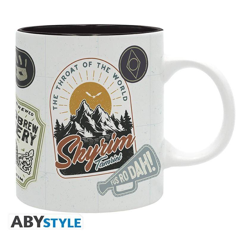 The Elder Scrolls - Tasse Skyrim Aufkleber - 320 ml
