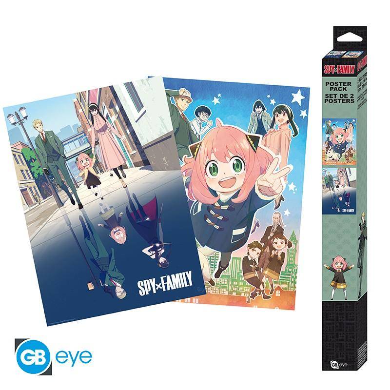Spy x Family - Poster Doppelpack Familie - 52 x 38 cm