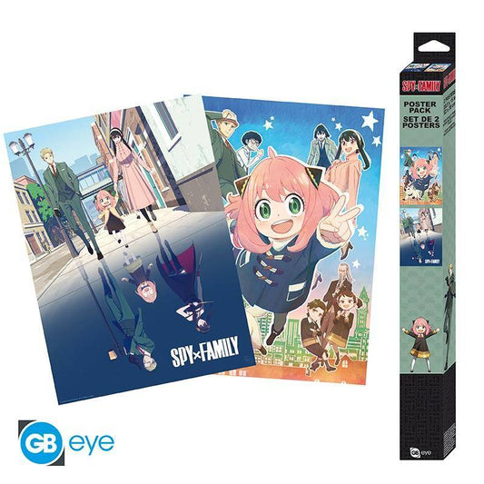 Spy x Family - Poster Doppelpack Familie - 52 x 38 cm