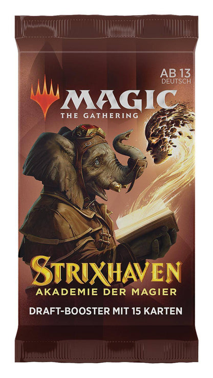 Magic The Gathering - Draft-Booster Strixhaven: Akademie der Magier Draft - Deutsch