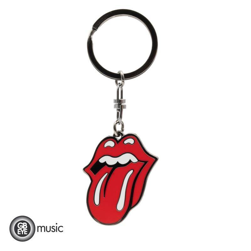 The Rolling Stones - Metall Schlüsselanhänger Logo
