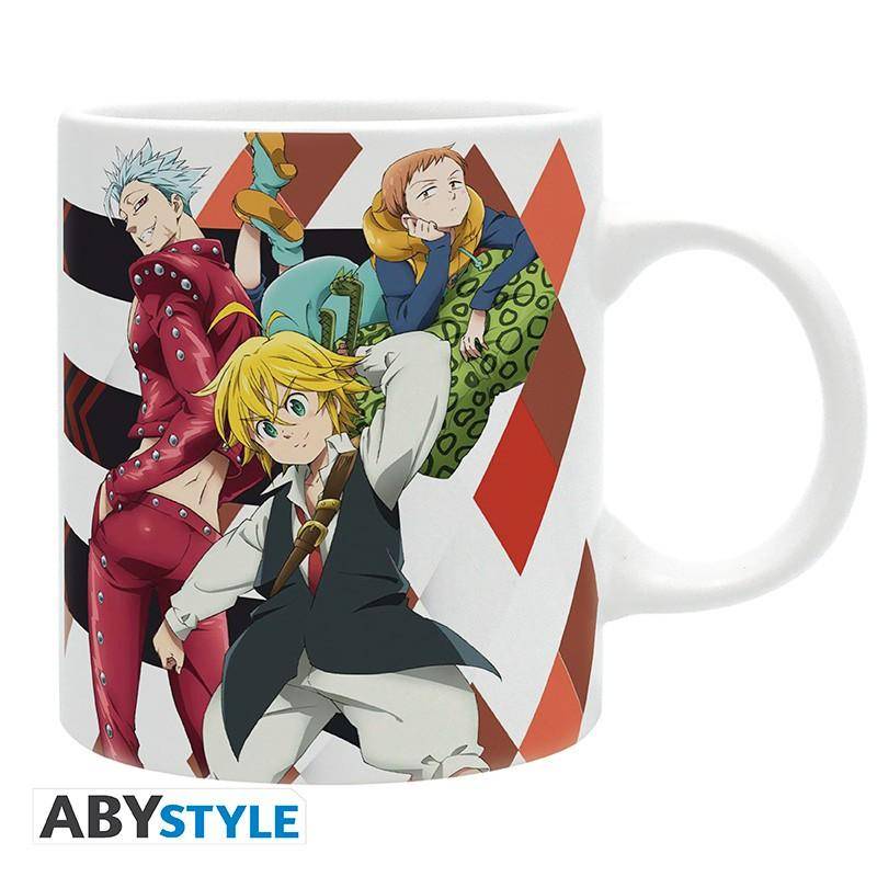 Seven Deadly Sins - Tasse Meliodas, Ban & King - 320 ml
