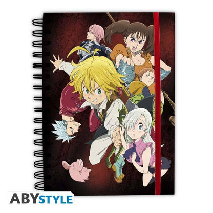 Seven Deadly Sins - Notizbuch Charaktere - A5